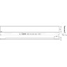Дренажная система ALCAPLAST APZ5-EDEN-650 SPA для монтажа в стену